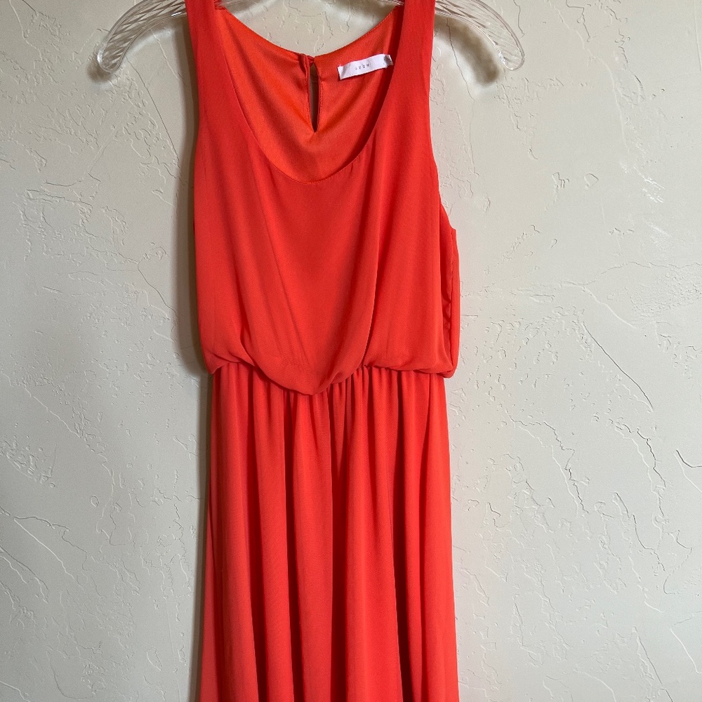 Lush Sleeveless Lined Chiffon Dress - Size XS